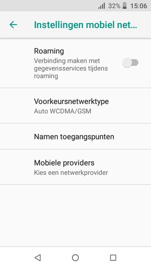 Selecteer Namen toegangspunten
