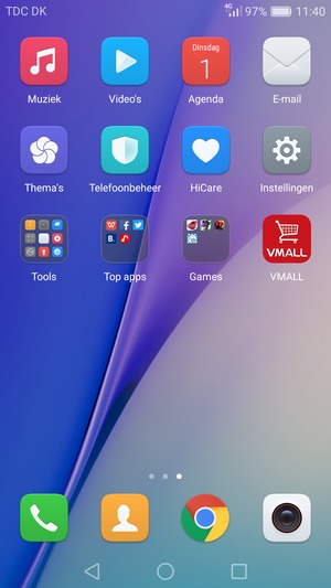 Selecteer Instellingen