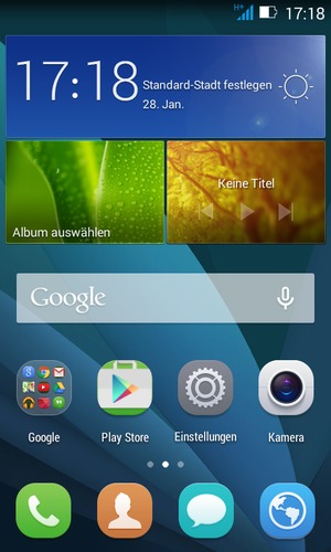 Wählen Sie Play Store