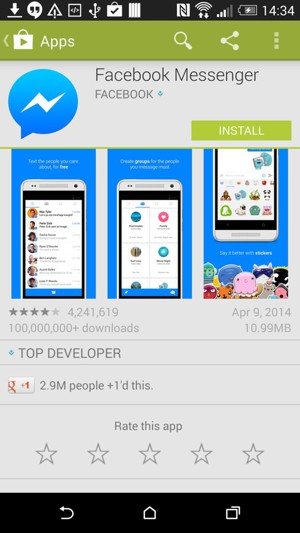 Select INSTALL