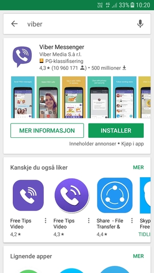 Velg app