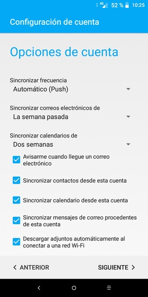 Seleccione SIGUIENTE