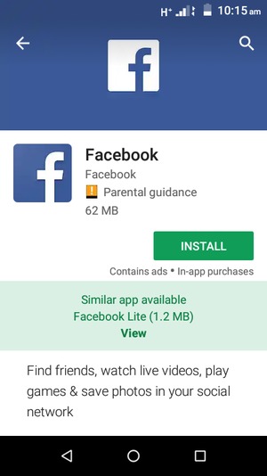Select INSTALL