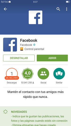 Seleccione ABRIR