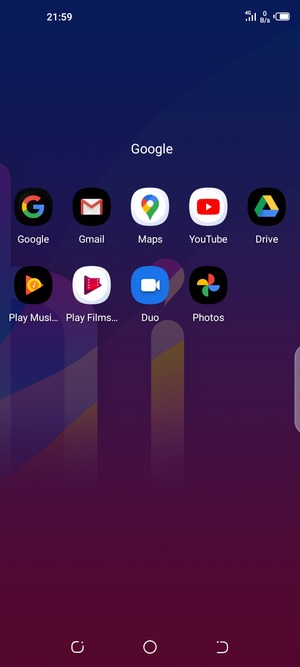 Sélectionnez Gmail