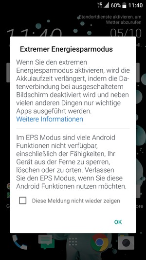 Wählen Sie OK