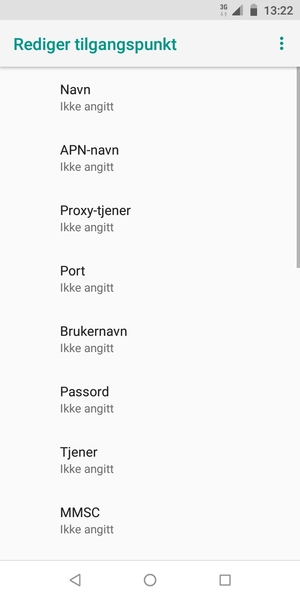 Skriv inn MMS-informasjon