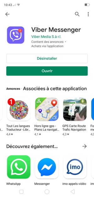 Sélectionnez Ouvrir