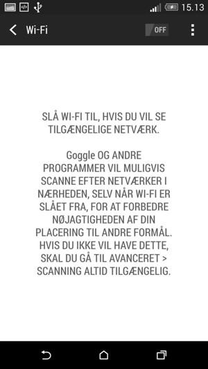 Aktiver Wi-Fi