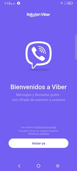 Su aplicación está lista para usar