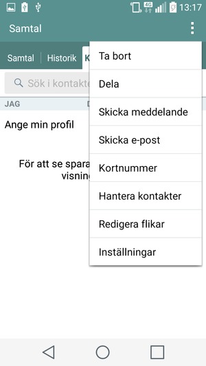 Välj Inställningar