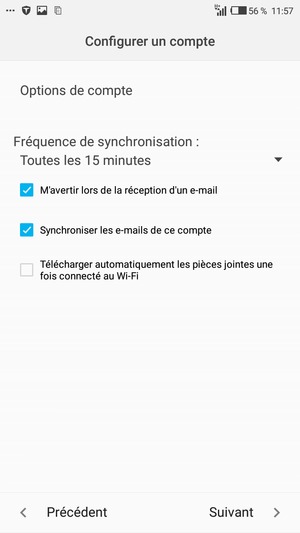 Sélectionnez Suivant