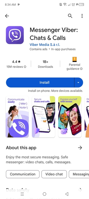 Select Install