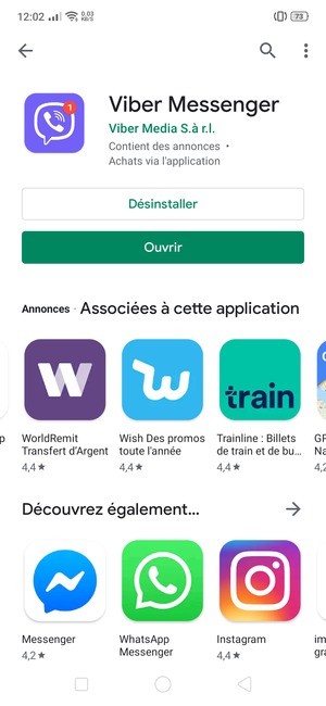 Sélectionnez Ouvrir