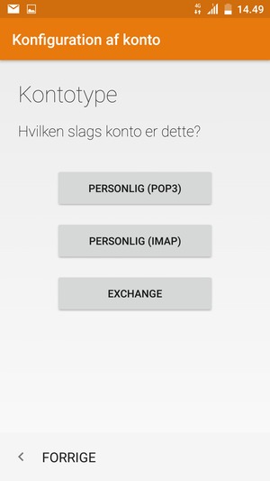 Vælg EXCHANGE