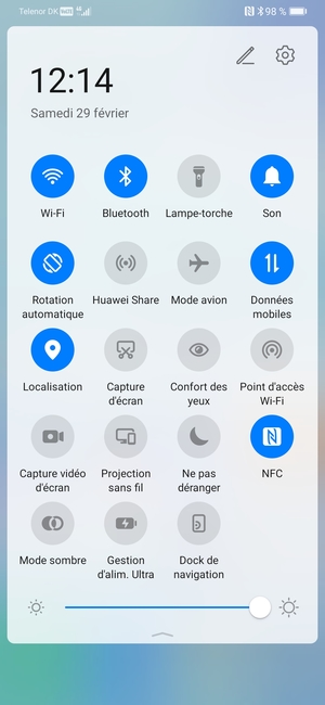 Désactiver le Wi-Fi et le Bluetooth