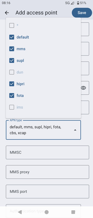 Uncheck the checkboxes