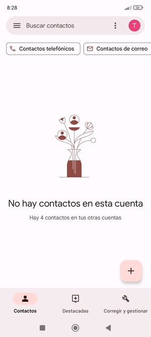 Seleccione Corregir y gestionar