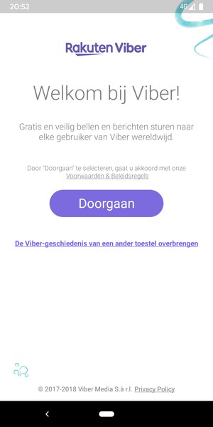 Uw app is klaar voor gebruik