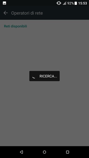 Attendi il completamento della ricerca