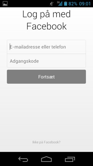 Din app er klar til brug