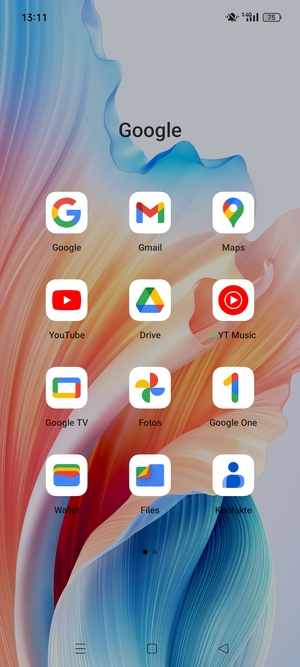 Wählen Sie Gmail