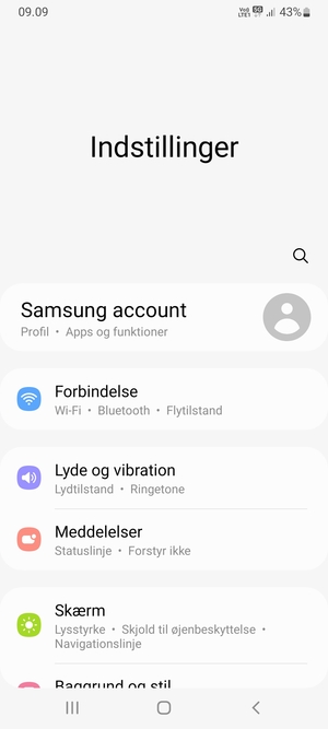 Vælg Forbindelse