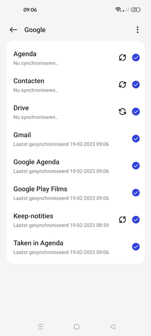 Uw contactpersonen van Google worden nu gesynchroniseerd met uw OPPO