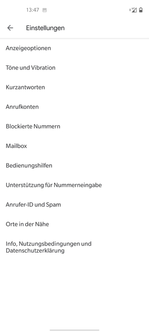 Wählen Sie Mailbox