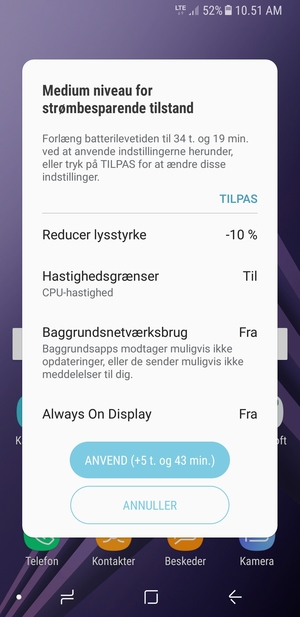 Vælg ANVEND