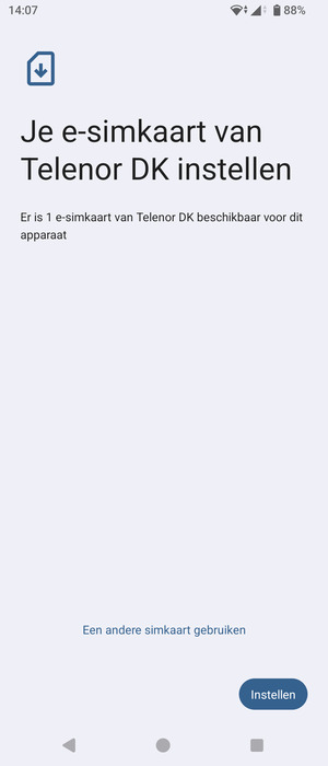 Selecteer Instellen