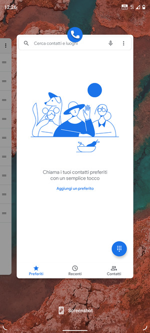 Scorri verso l'alto le app per chiuderle