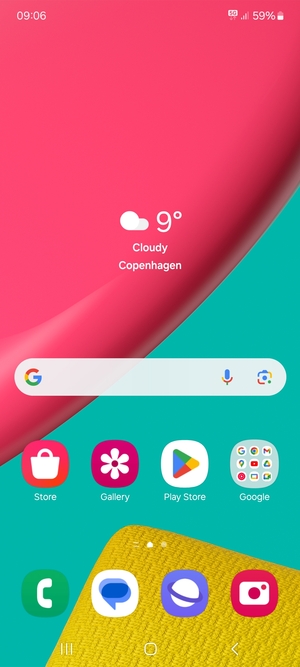 Swipe up