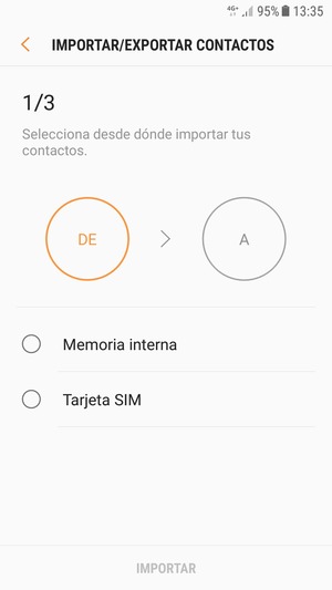 Seleccione Tarjeta SIM
