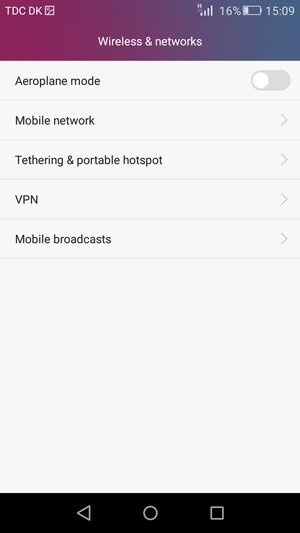 Select Mobile network