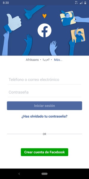 Su aplicación está lista para usar