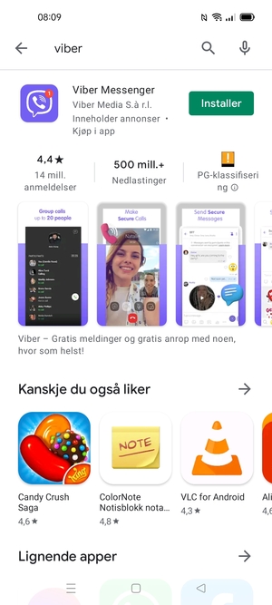 Velg app