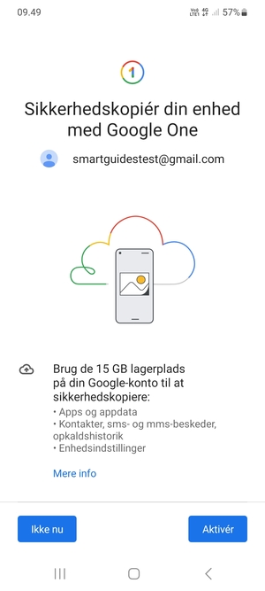 Vælg Aktivér