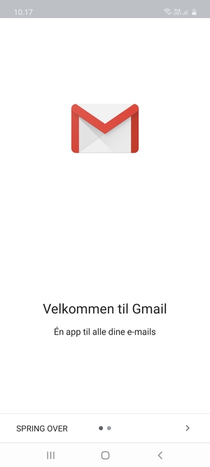 Vælg NÆSTE