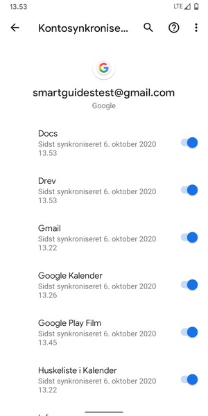 Vælg Menu-knappen
