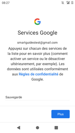 Sélectionnez Plus
