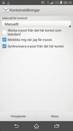 Välj Nästa