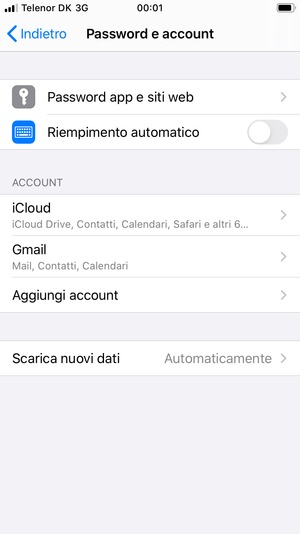 Il tuo Gmail è pronto per l'uso