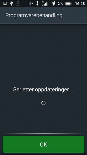 Vent til søket til ferdig