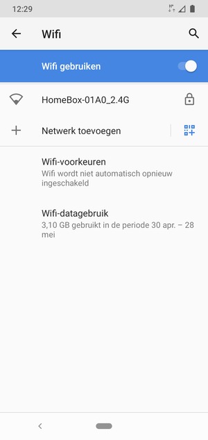 Selecteer het draadloze netwerk waarmee u verbinding wilt maken