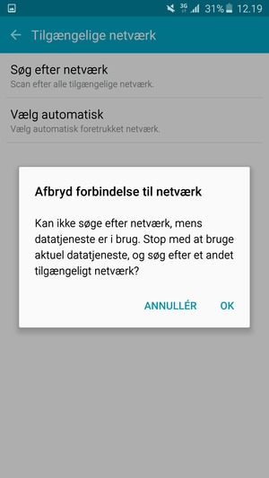 Hvis du ser dette skærmbillede, vælg OK