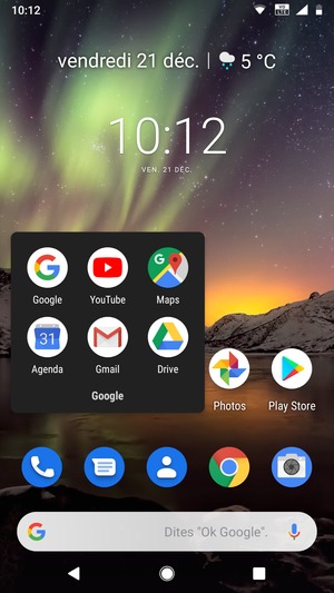 Sélectionnez Gmail