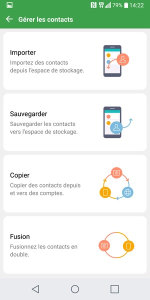 Sélectionnez Importer