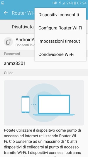 Seleziona Configura Router Wi-Fi