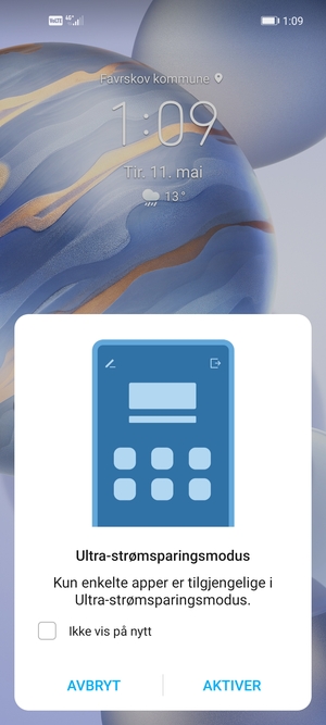 Velg AKTIVER